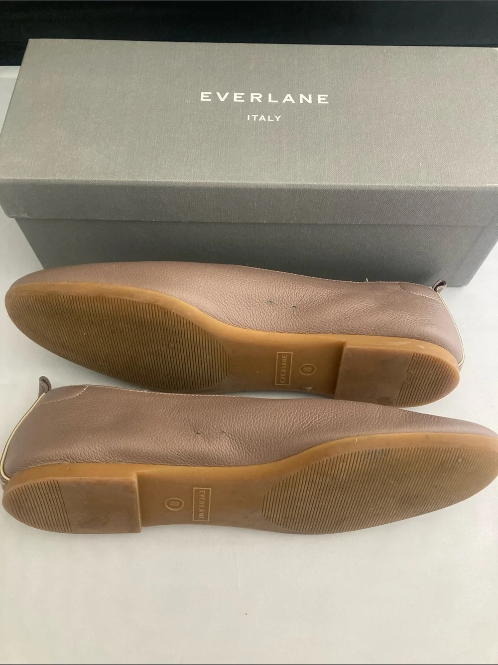Everlane Dayglove Flats in Size 8 TaupeOn - Picture 4 of 4